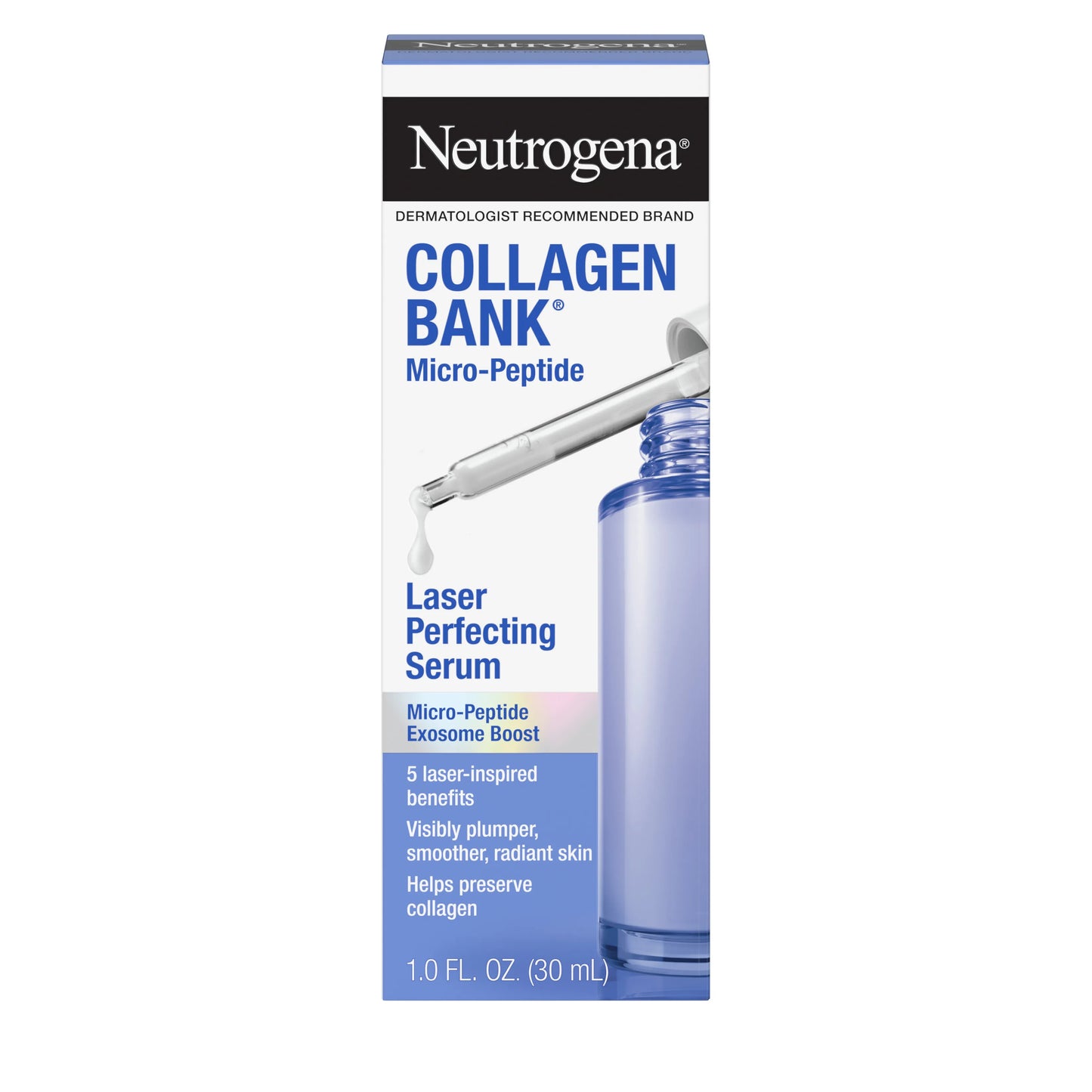 Neutrogena® Collagen Bank Laser Perfecting Serum, 1.0 Fl. Oz