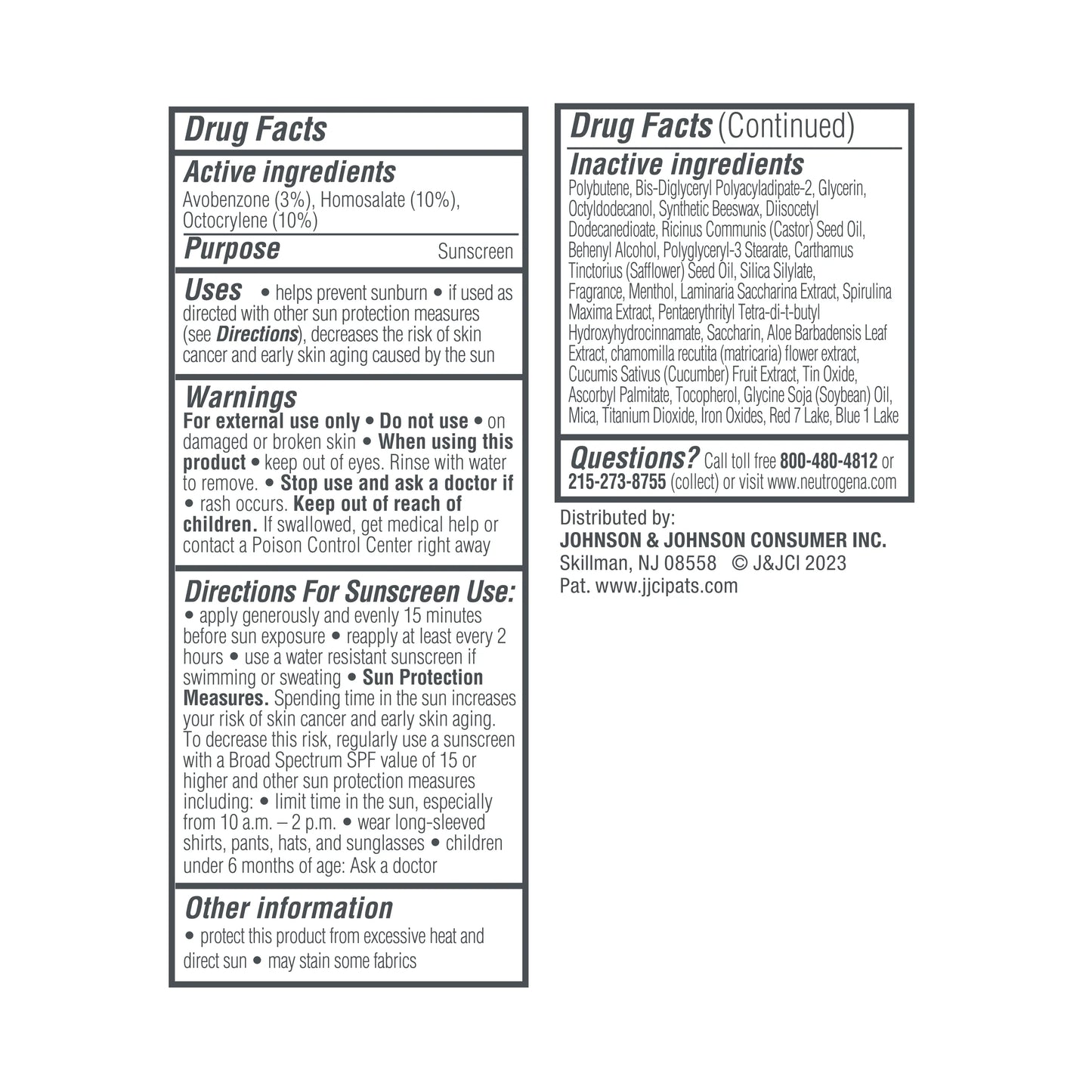 Neutrogena® MoistureShine Lip Soother SPF 20, Shine 30, .35 Oz