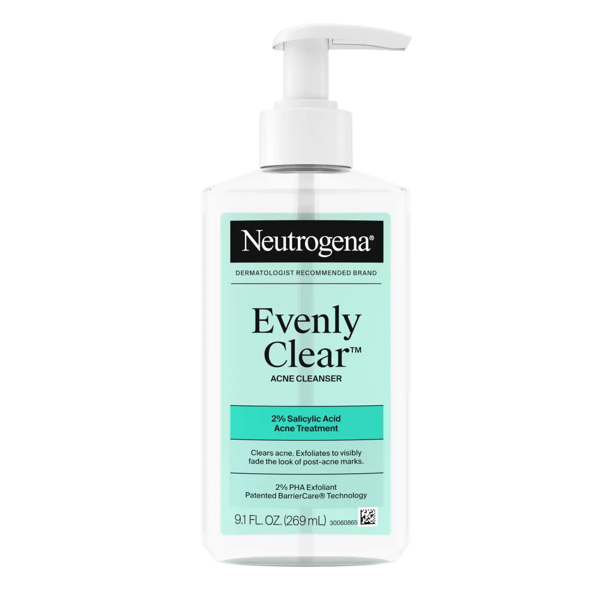 Neutrogena® Evenly Clear™ Acne Cleanser, 9.1 Oz