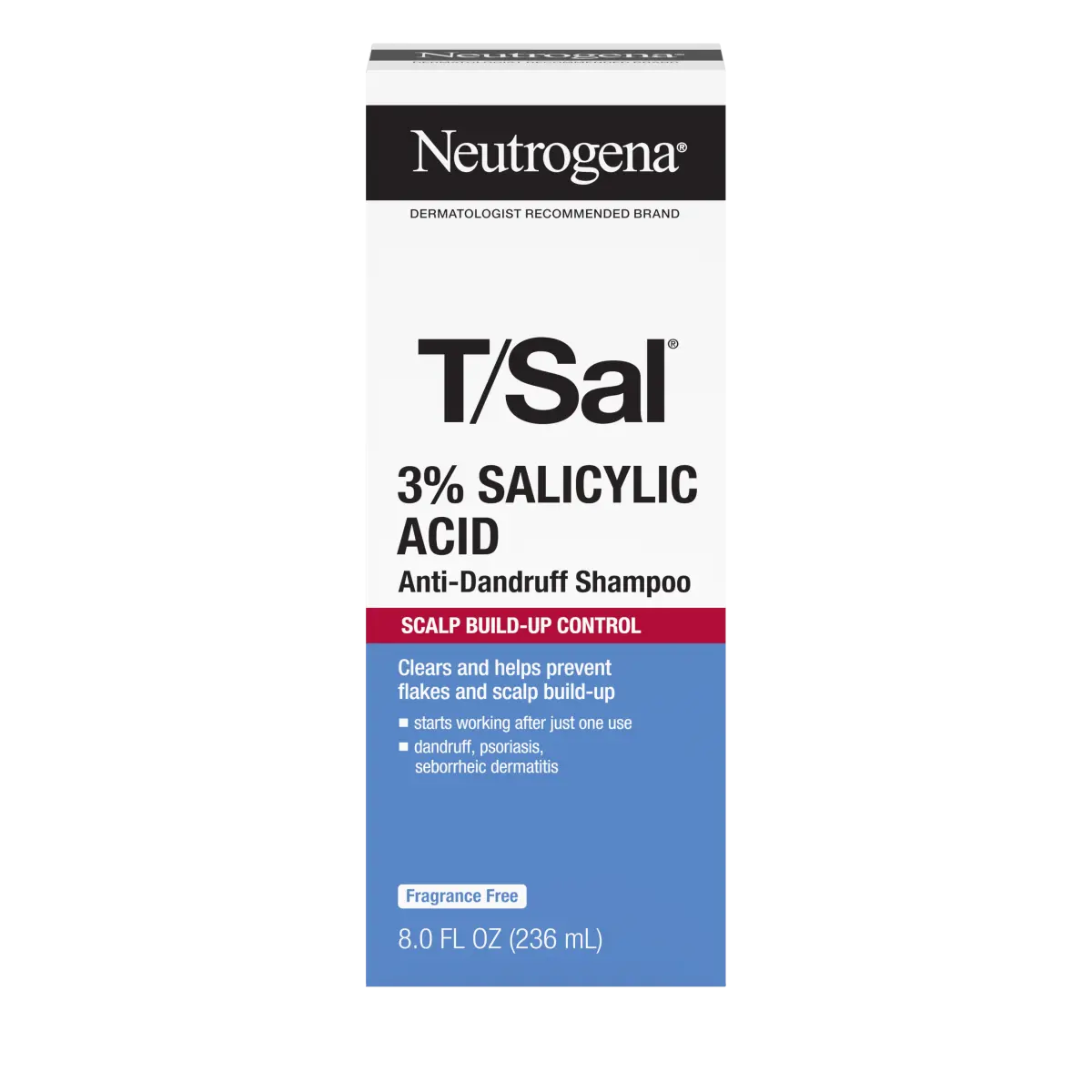 Neutrogena® T/Sal 3% Salicylic Acid Anti-Dandruff Shampoo, 8 Fl. Oz