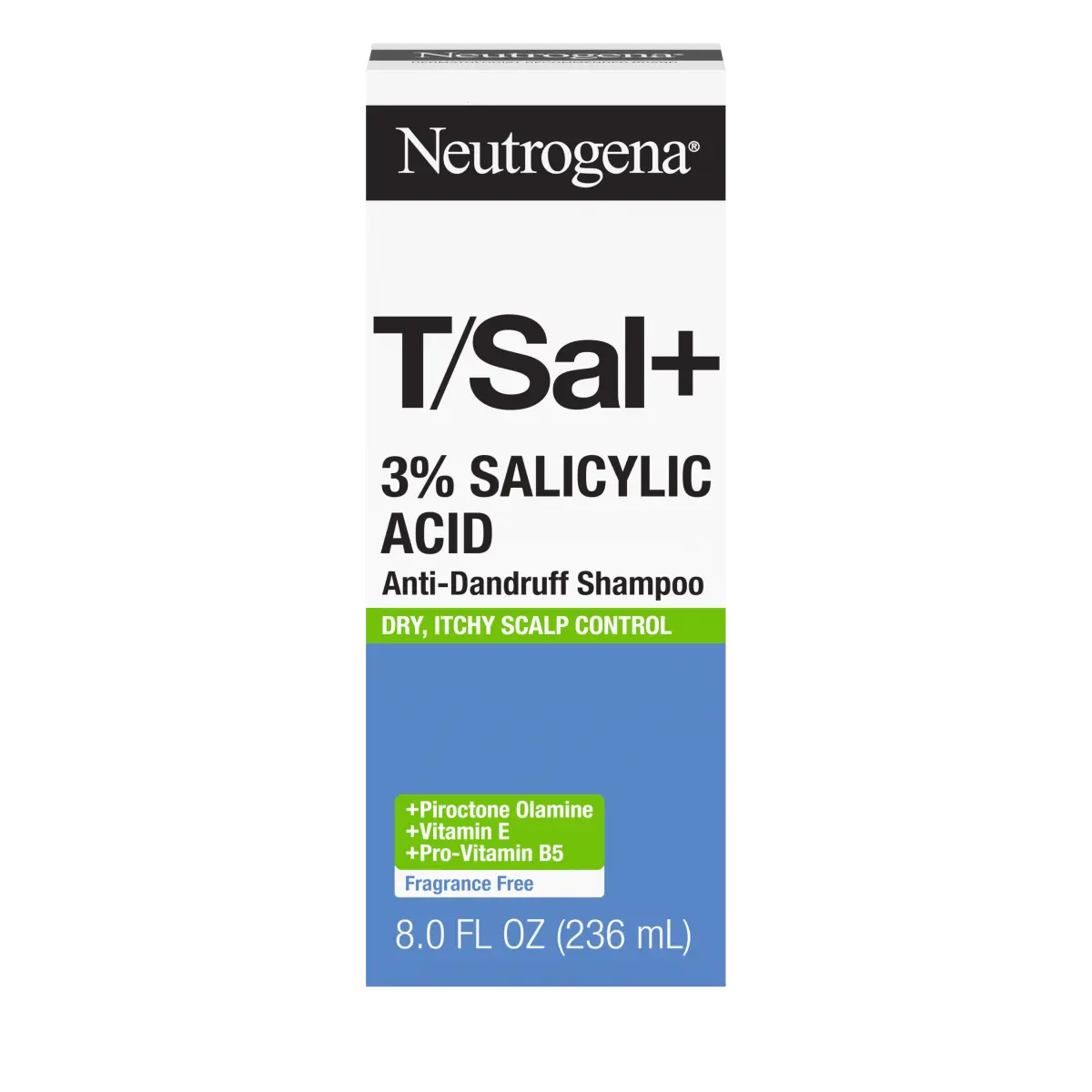 Neutrogena® T/Sal+ 3% Salicylic Acid Anti-Dandruff Shampoo, 8fl oz