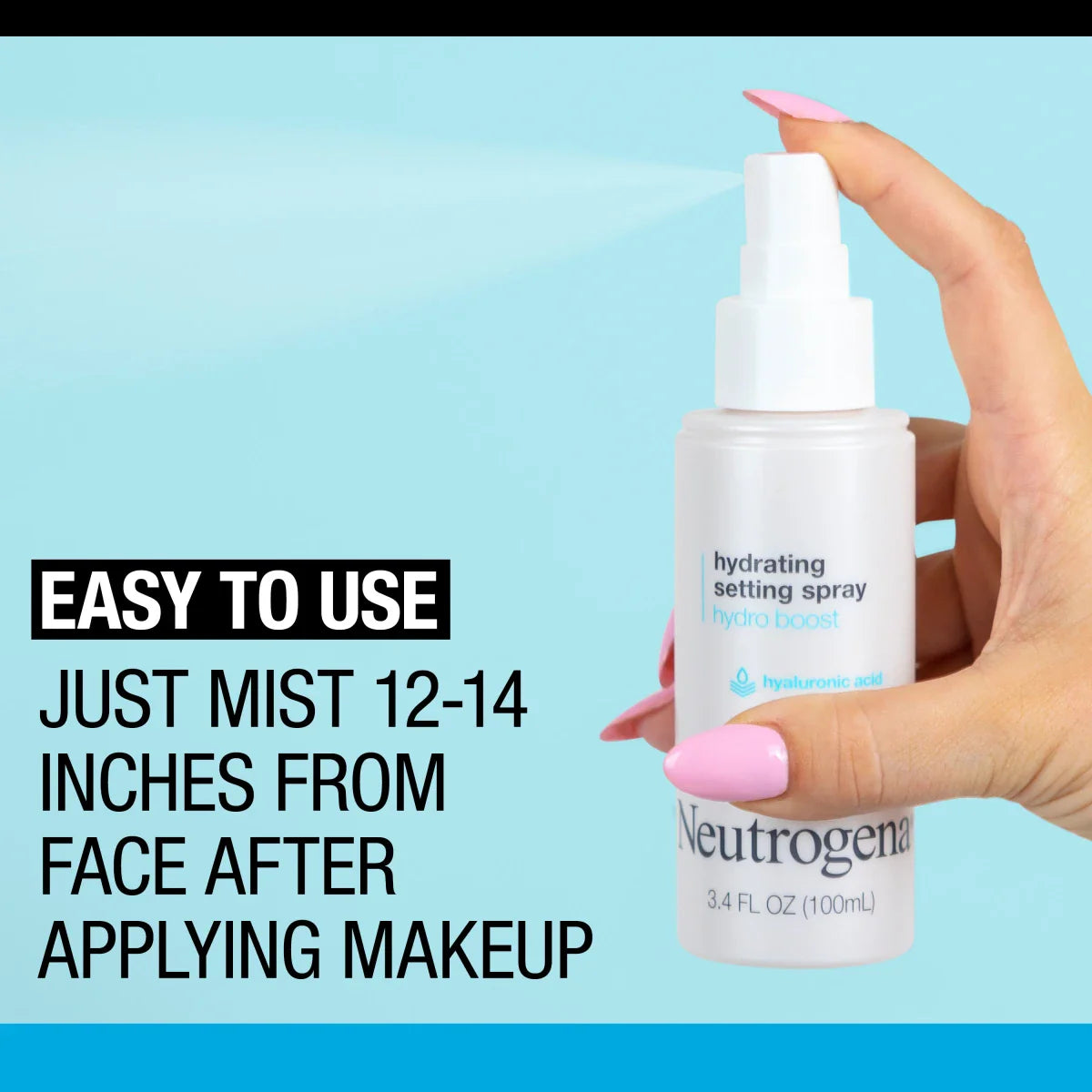Neutrogena® Hydro Boost Hydrating Makeup Setting Spray, 3.4 Fl. Oz
