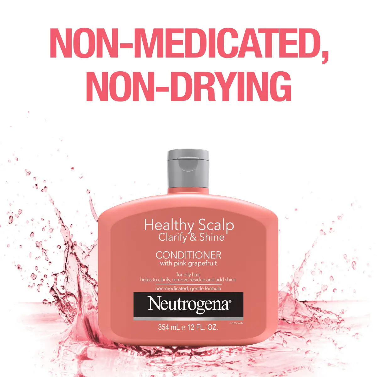 Neutrogena® Scalp Clarify & Shine Conditioner with Pink Grapefruit 12 fl oz