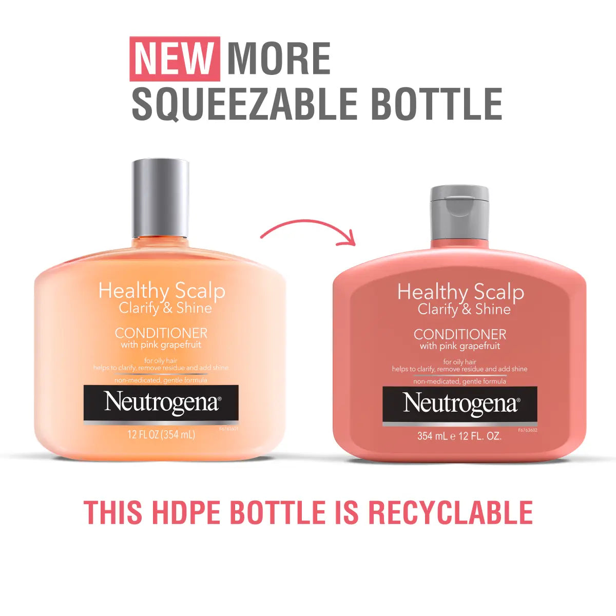 Neutrogena® Scalp Clarify & Shine Conditioner with Pink Grapefruit 12 fl oz