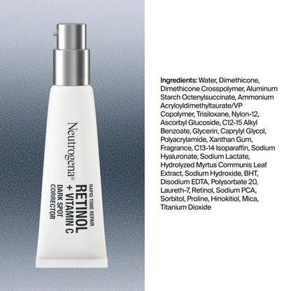 Neutrogena® Rapid Tone Repair Retinol + Vitamin C Dark Spot Corrector, 1 Oz