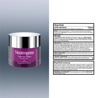Neutrogena® Triple Age Repair Moisturizer SPF 25, 1.7 Oz