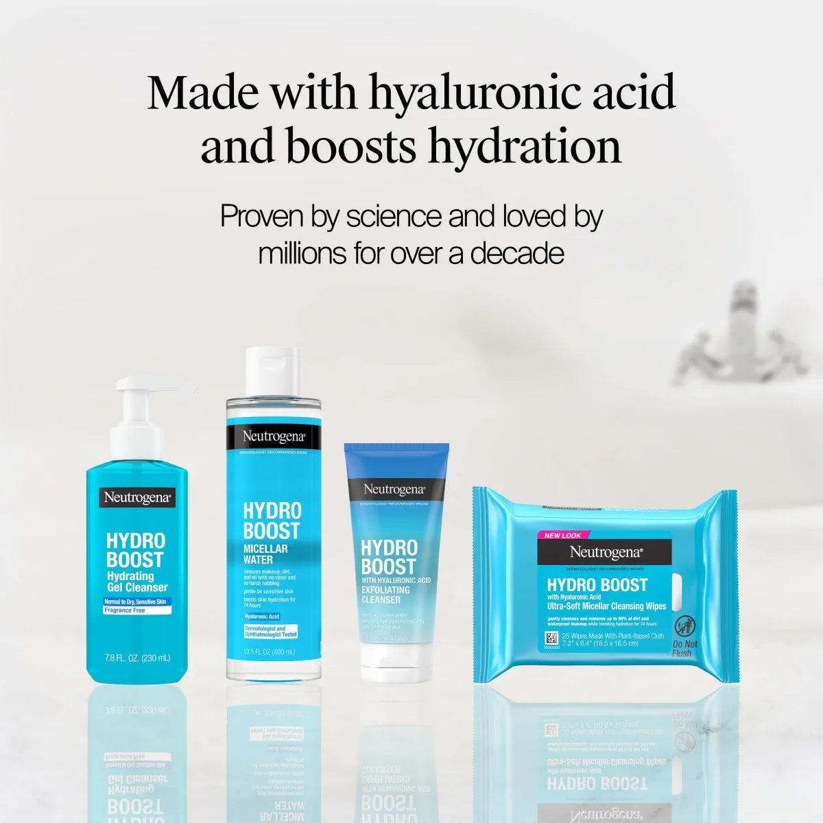 Neutrogena® Hydro Boost Hydrating Cleansing Gel, Fragrance Free, 7.8 Fl. Oz