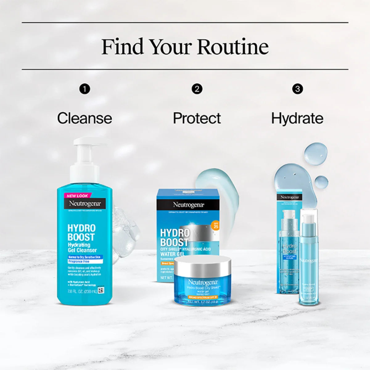 Neutrogena® Hydro Boost City Shield Water Gel with Broad Spectrum SPF 25, 1.7 Oz