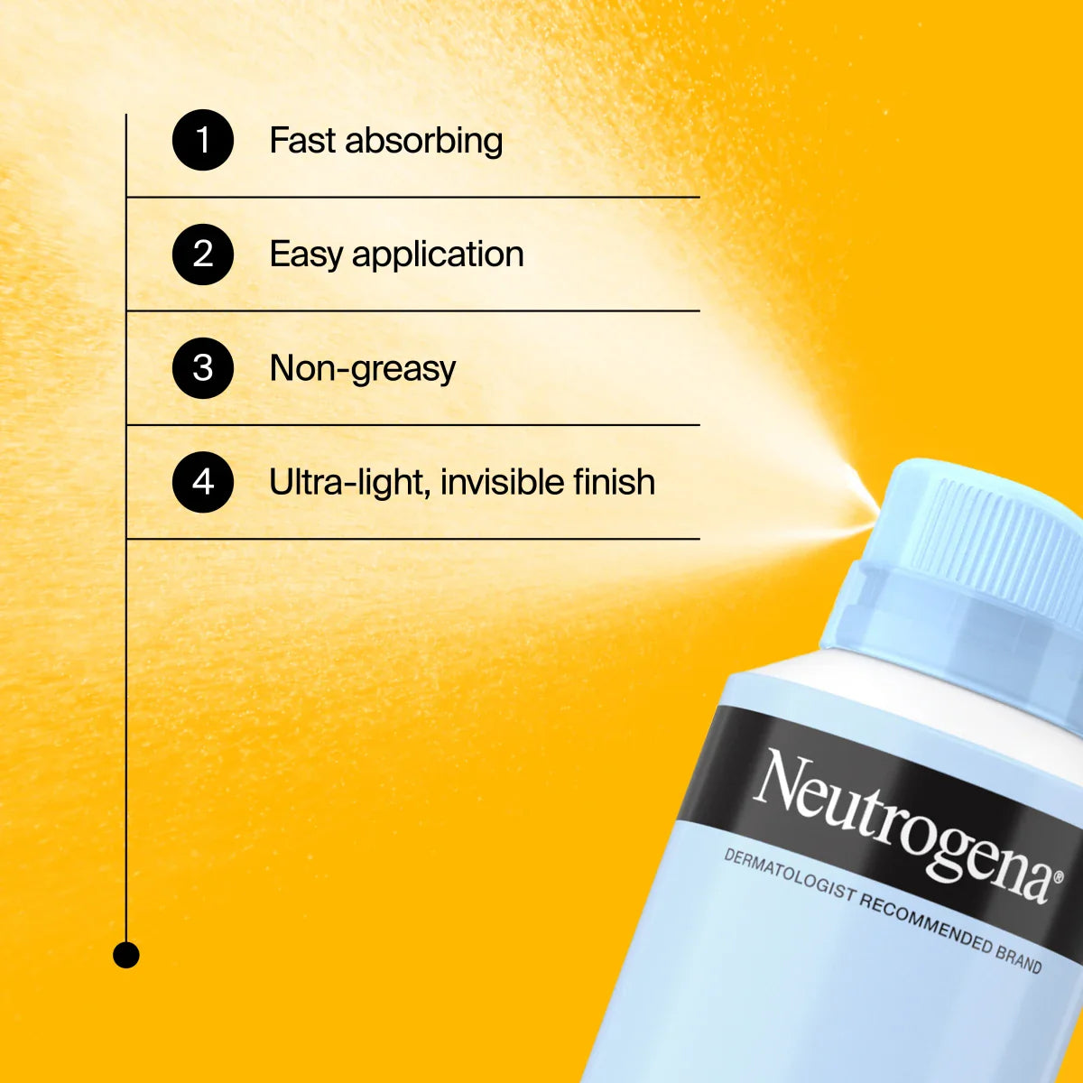 Neutrogena® Ultra Sheer® Body Mist Sunscreen Broad Spectrum SPF 45, 5 Oz