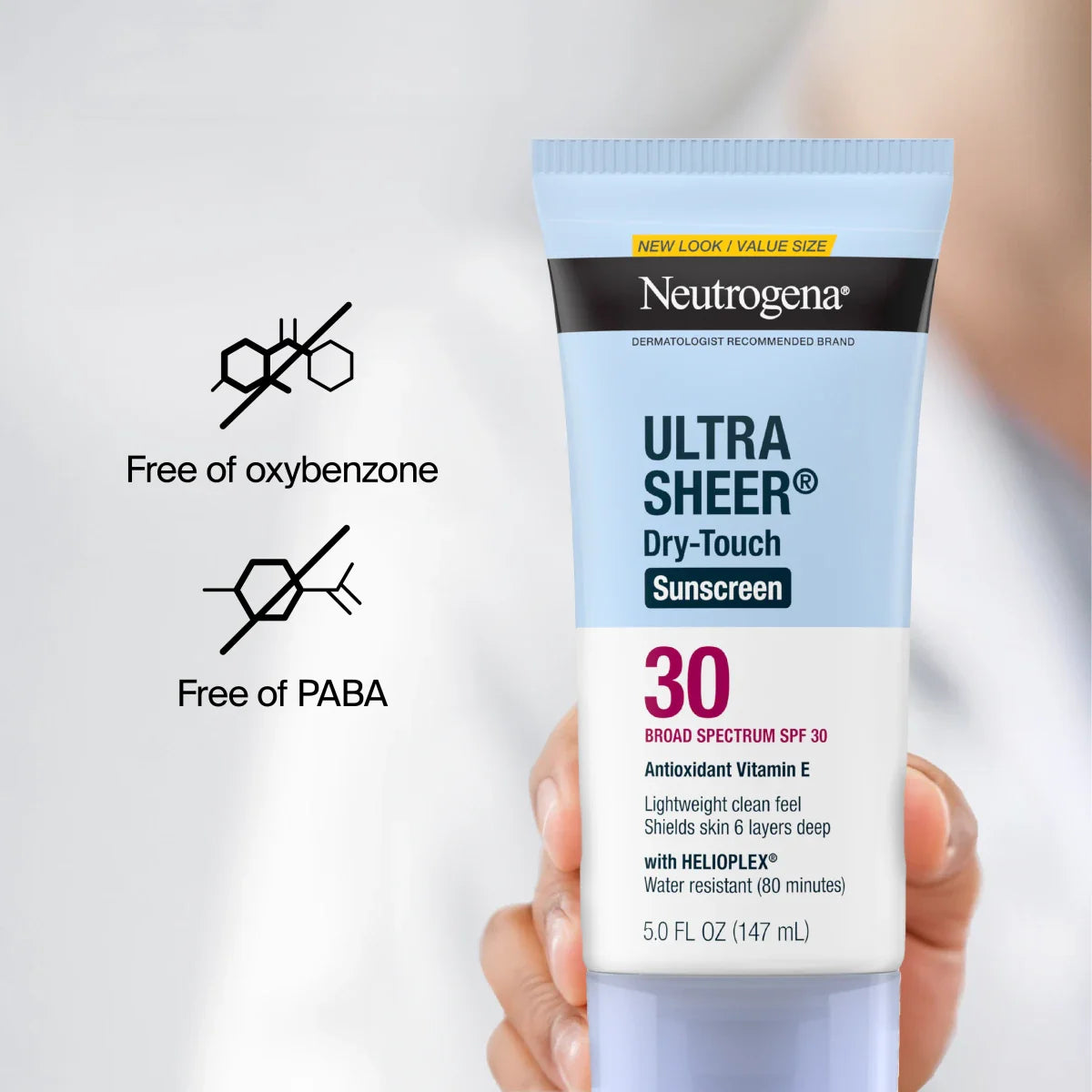 Neutrogena® Ultra Sheer Dry-Touch Sunscreen Lotion Broad Spectrum SPF 30, 5 Fl. Oz