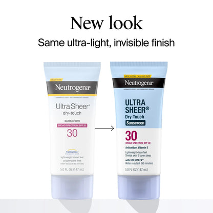 Neutrogena® Ultra Sheer Dry-Touch Sunscreen Lotion Broad Spectrum SPF 30, 5 Fl. Oz