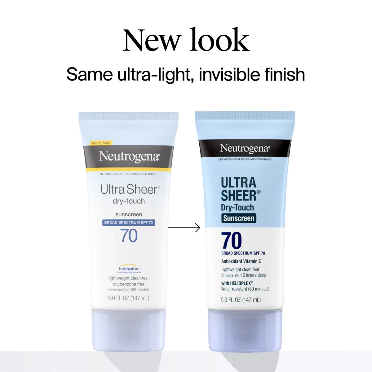 Neutrogena® Ultra Sheer Dry-Touch Sunscreen Lotion Broad Spectrum SPF 70, 5 Fl. Oz