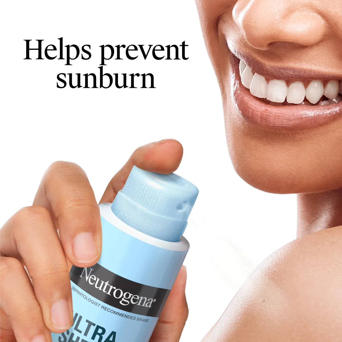 Neutrogena® Ultra Sheer Body Mist Sunscreen Spray Broad Spectrum SPF 45, 8 Oz
