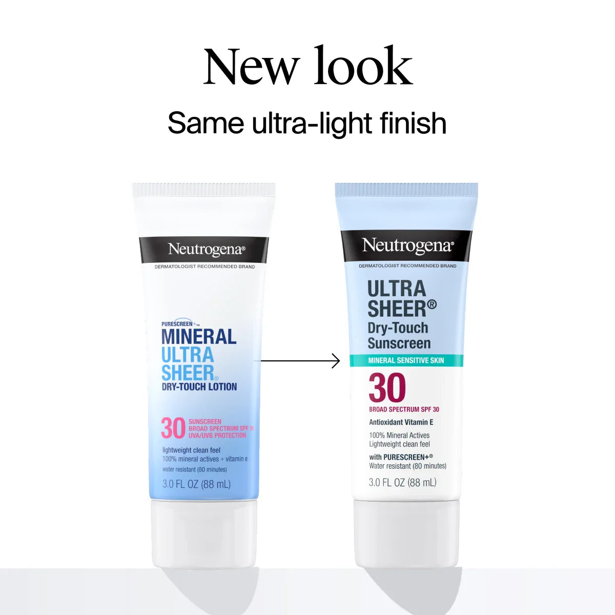 Neutrogena® Mineral Ultra Sheer Dry-Touch SPF 30 Sunscreen Lotion, 3.0 Fl. Oz