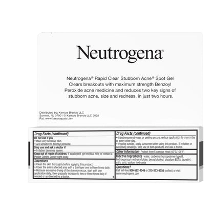 Neutrogena® Rapid Clear Stubborn Acne Spot Gel, 1 Oz