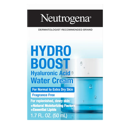 Neutrogena® Hydro Boost Hyaluronic Acid Water Cream Fragrance Free Facial Moisturizer 1.7 Fl. Oz