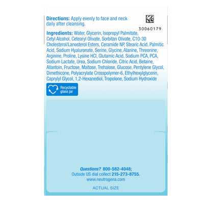 Neutrogena® Hydro Boost Hyaluronic Acid Water Cream Fragrance Free Facial Moisturizer 1.7 Fl. Oz