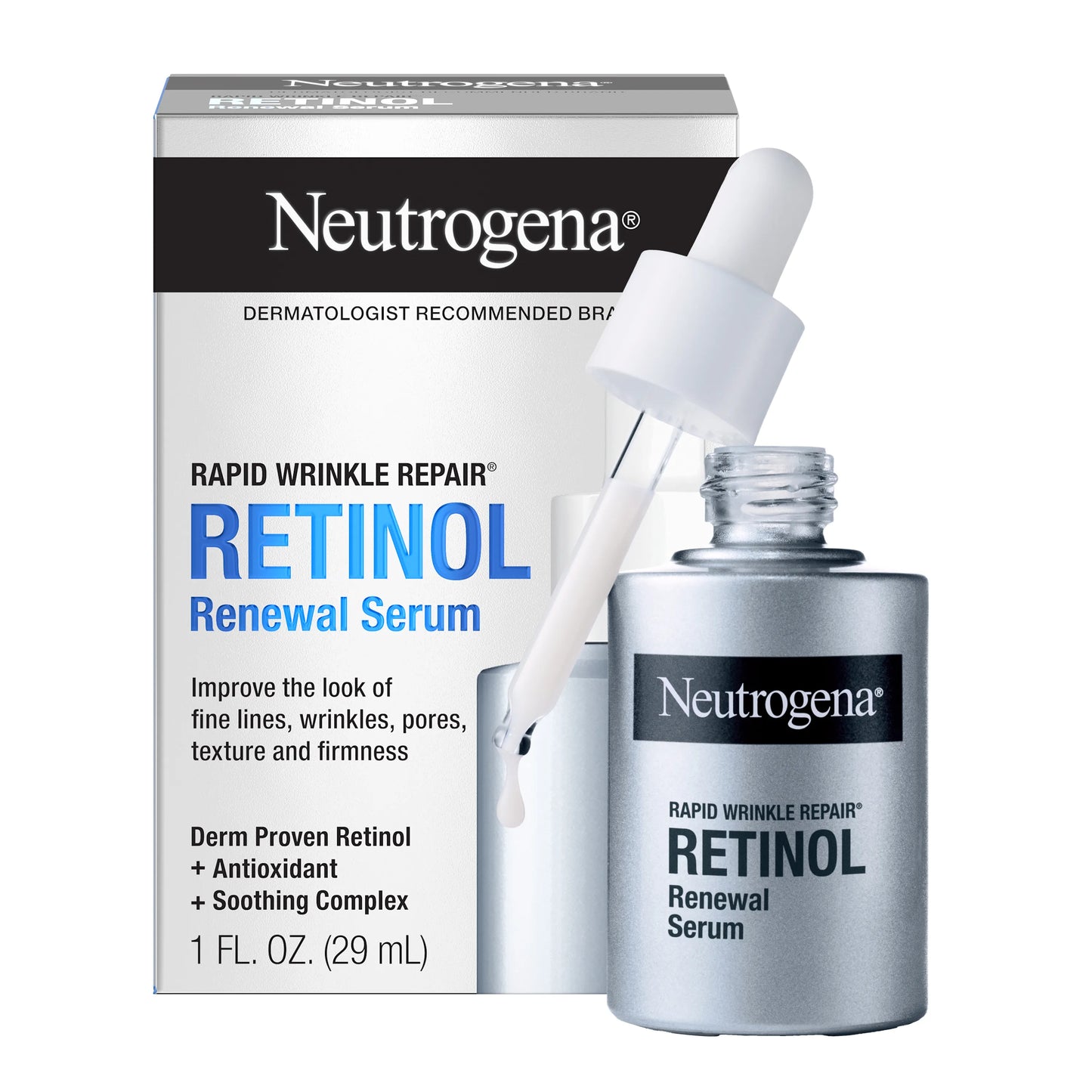 Neutrogena® Rapid Wrinkle Repair Retinol Renewal Serum, 1 Fl. Oz