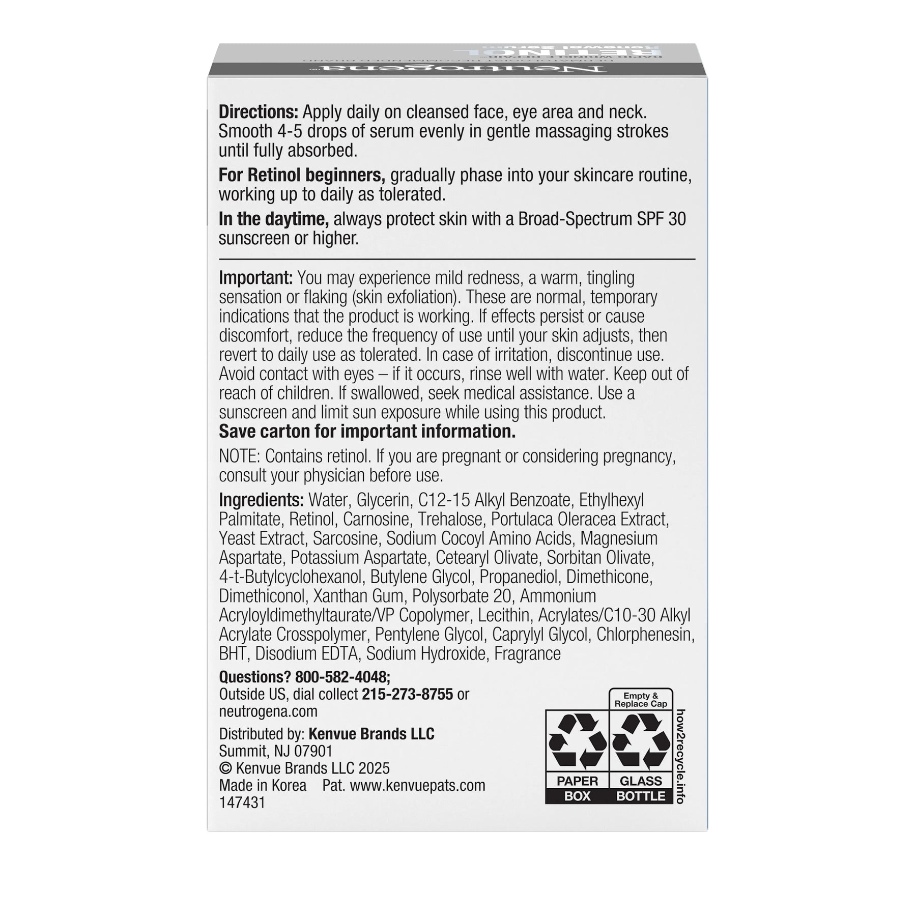 Neutrogena® 2-Steps to Younger-Looking Skin Regimen Duo