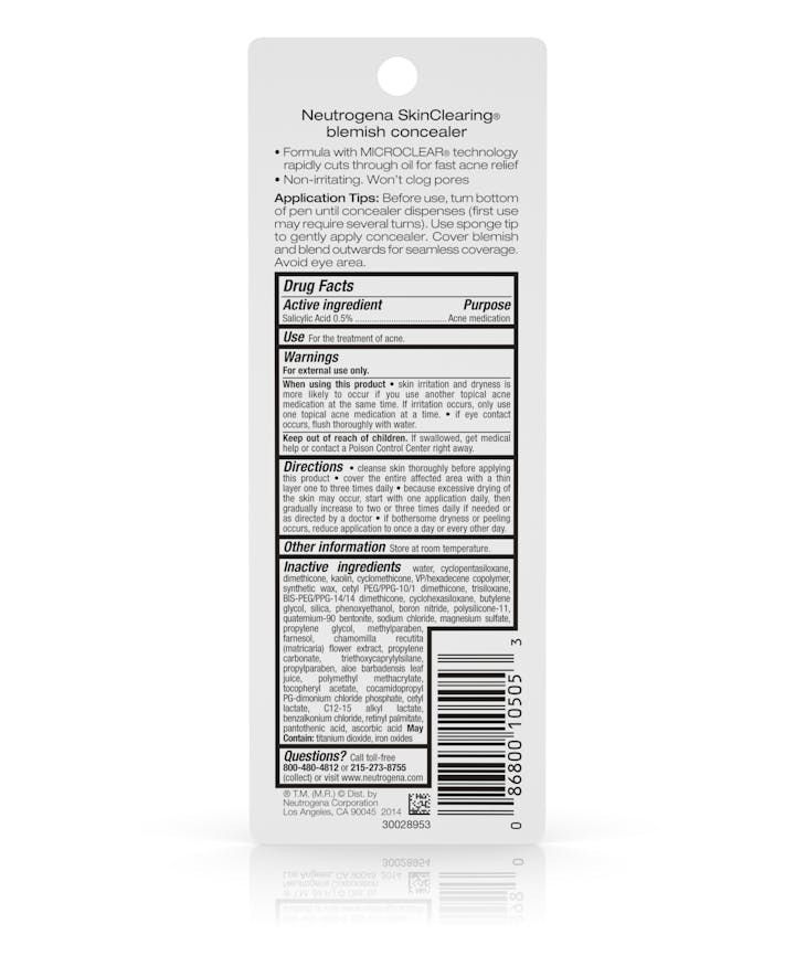 SkinClearing Blemish Concealer - Fair (05)