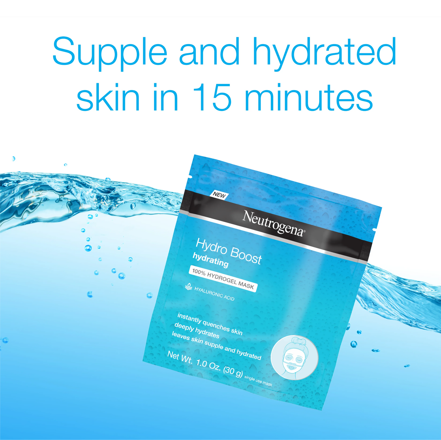 Neutrogena® x Danessa Myricks ‘Get Glam Ready’ Hydro Boost Hydro Gel Masks, 3 Pack