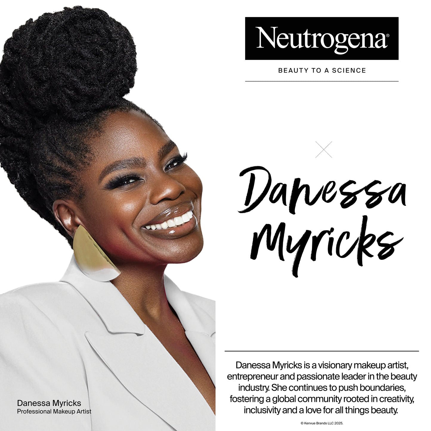 Neutrogena® x Danessa Myricks ‘Get Glam Ready’ Hydro Boost Hydro Gel Masks, 3 Pack