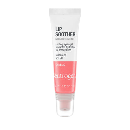 Neutrogena® MoistureShine Lip Soother SPF 20, Shine 30, .35 Oz