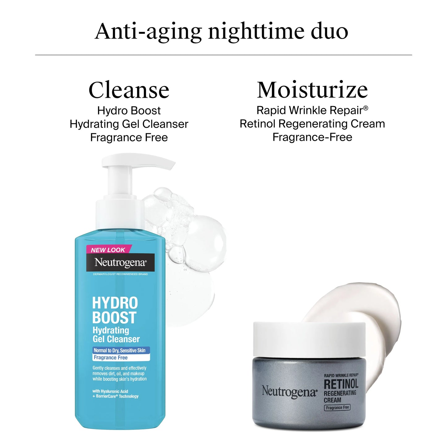 Neutrogena® Anti-Aging Nighttime Regimen Duo
