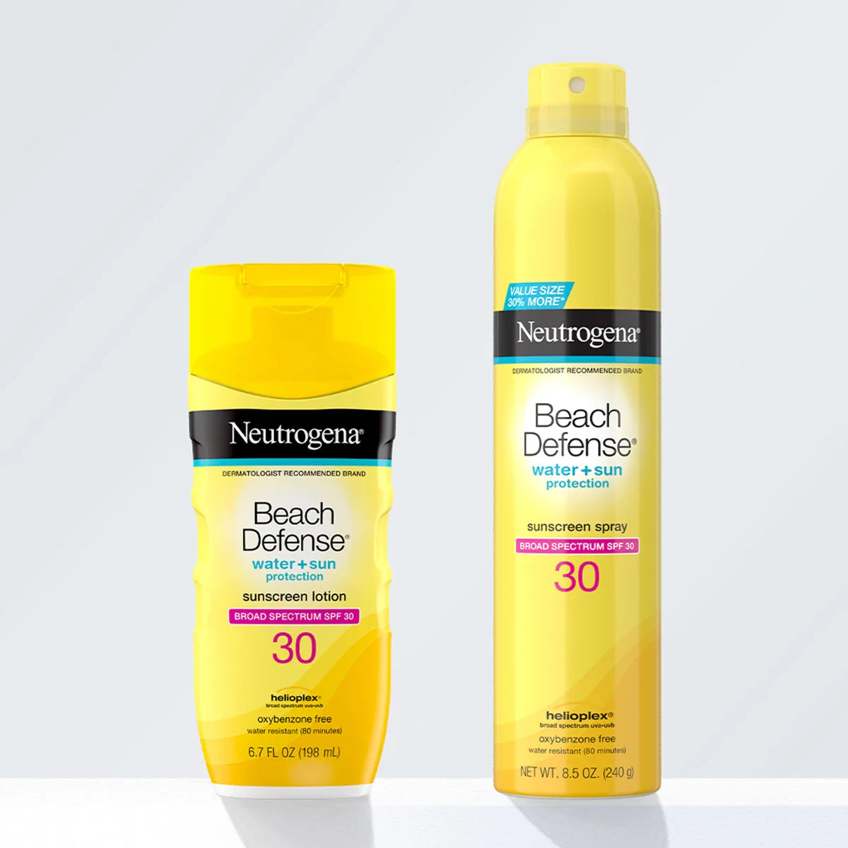 Beach Defense® Water + Sun Protection Sunscreen Spray Broad Spectrum SPF 30