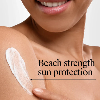 Beach Defense® Water + Sun Protection Sunscreen Lotion Broad Spectrum SPF 50