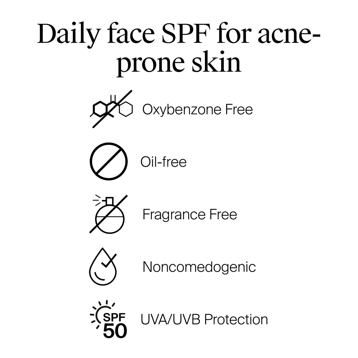 Neutrogena® Clear Face Liquid Lotion Sunscreen Broad Spectrum SPF 50, 3 Fl. Oz
