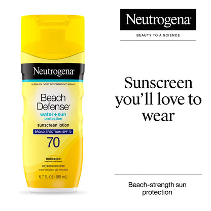Neutrogena® Beach Defense Sunscreen Lotion Broad Spectrum SPF 70, 6.7 Oz