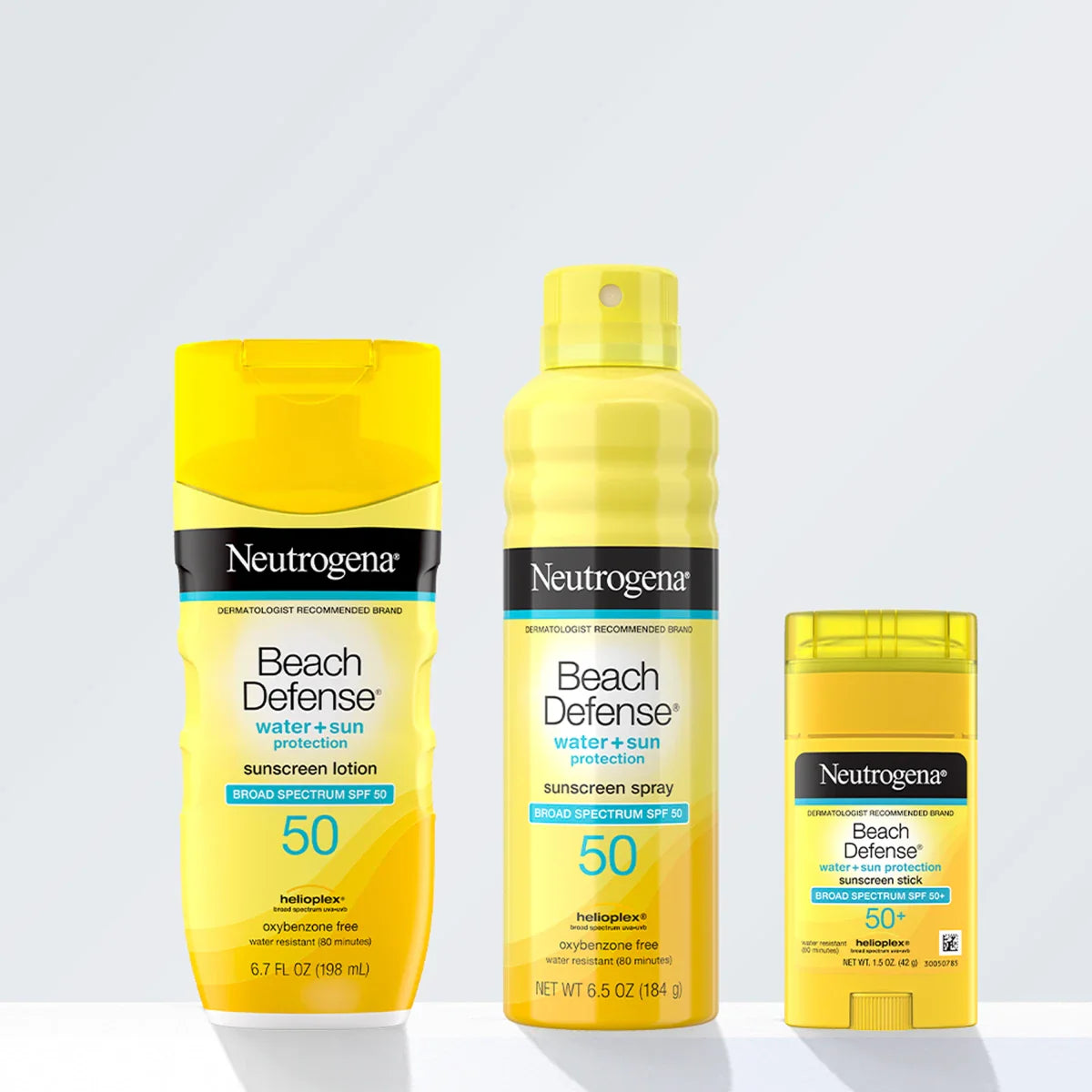Neutrogena® Beach Defense Sunscreen Stick Broad Spectrum SPF 50+, 1.5 Oz