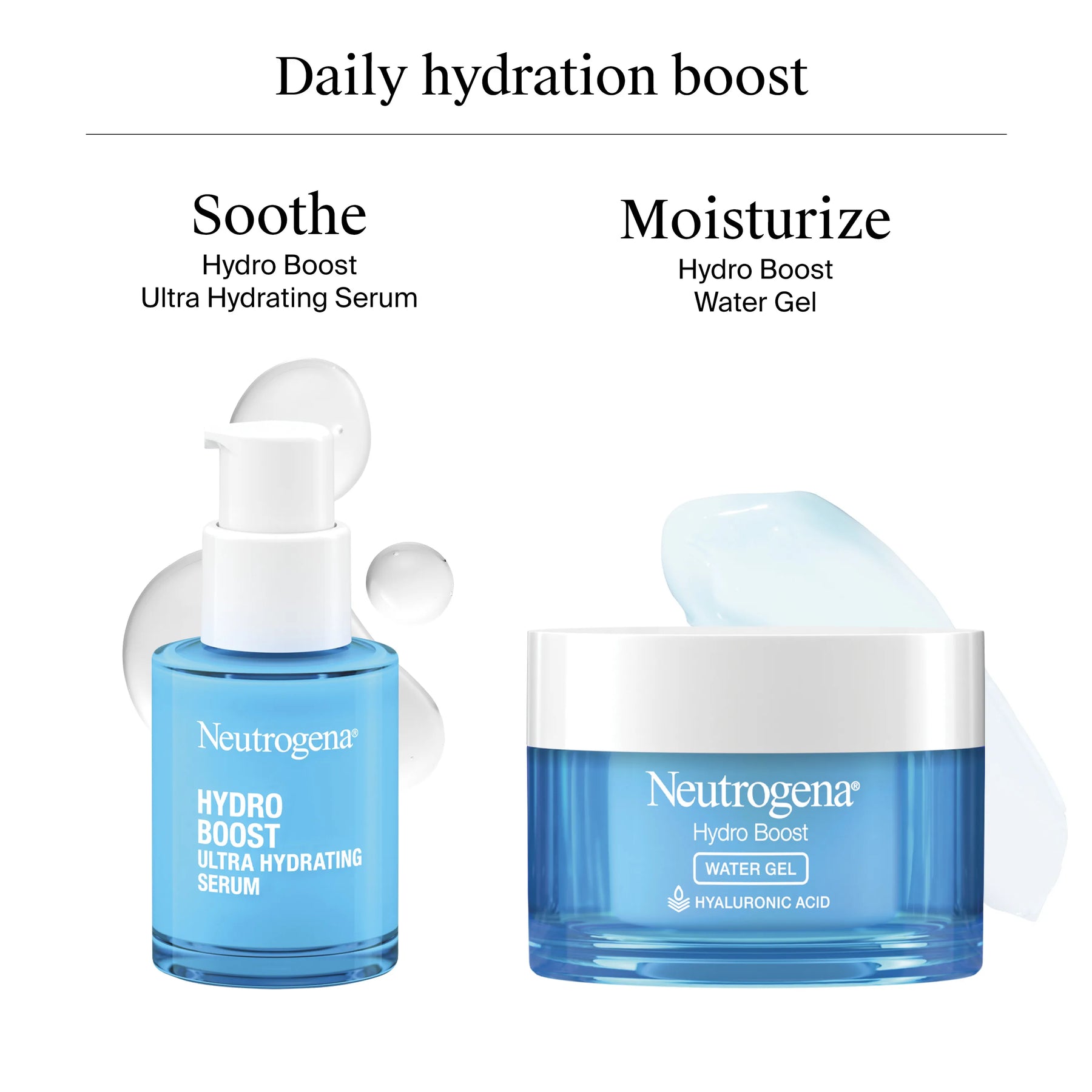 Neutrogena® Daily Hydration Boost Regimen Duo