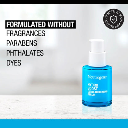 Neutrogena® Hydro Boost Ultra Hydrating Serum with Hyaluronic Acid, 1 Fl. Oz