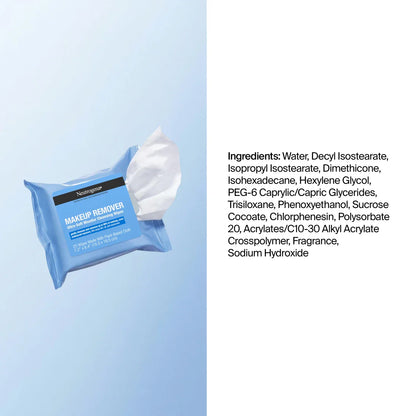 Neutrogena® Makeup Remover Cleansing Towelette Singles, 20 Count