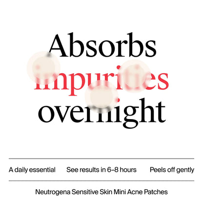 Neutrogena® Mini Acne Patch, Sensitive Skin, 36 Count