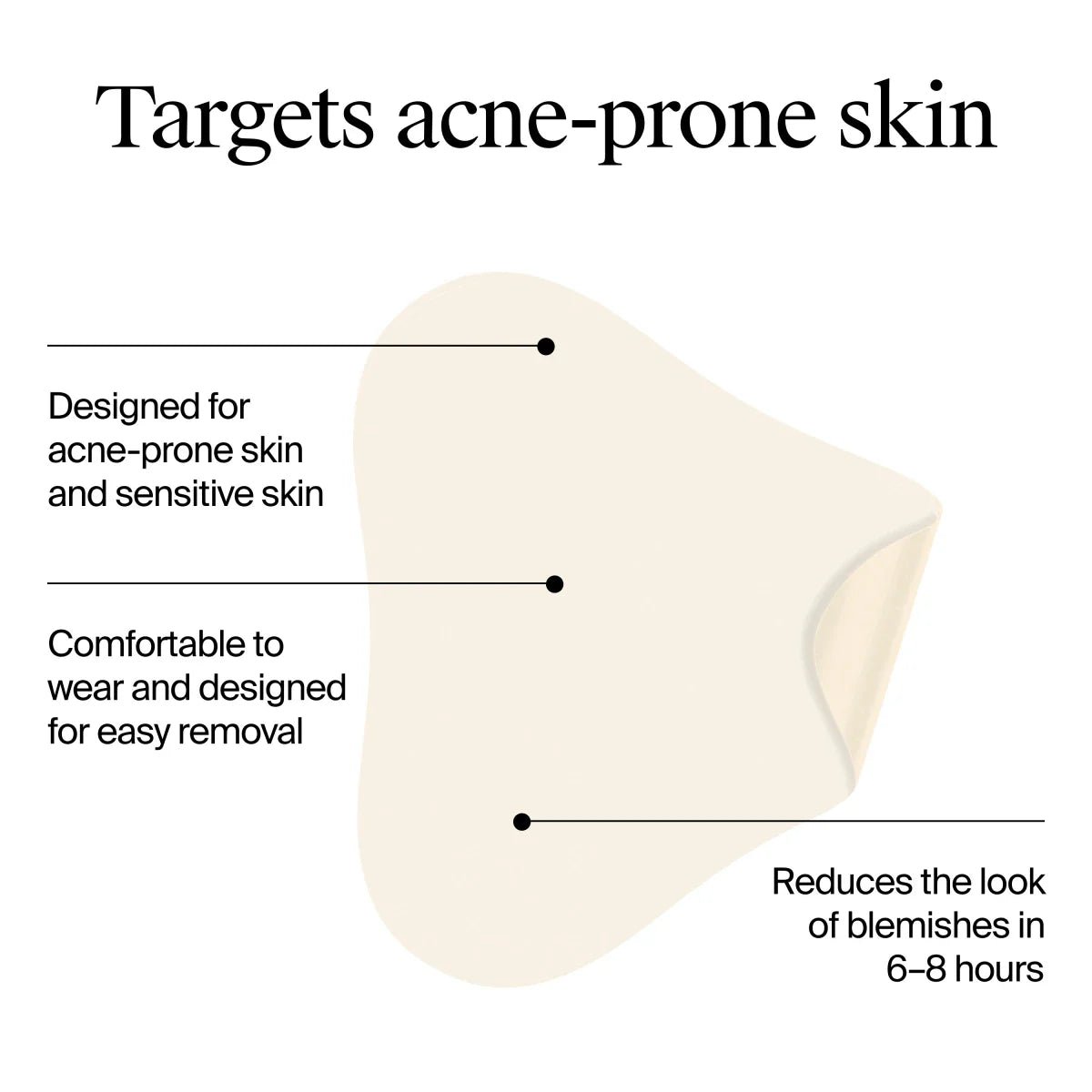 Neutrogena® Sensitive Skin Triangle Acne Patches, 10 Count