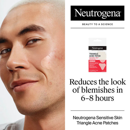 Neutrogena® Sensitive Skin Triangle Acne Patches, 10 Count