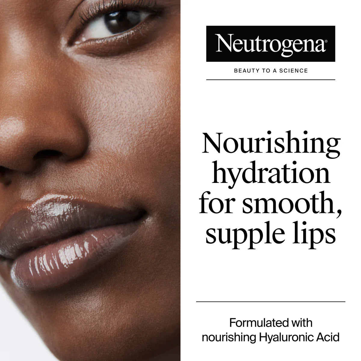 Neutrogena® Hydro Boost Hyaluronic Acid Lip Balm, Sheer Ice, Fragrance Free, 0.5 Oz