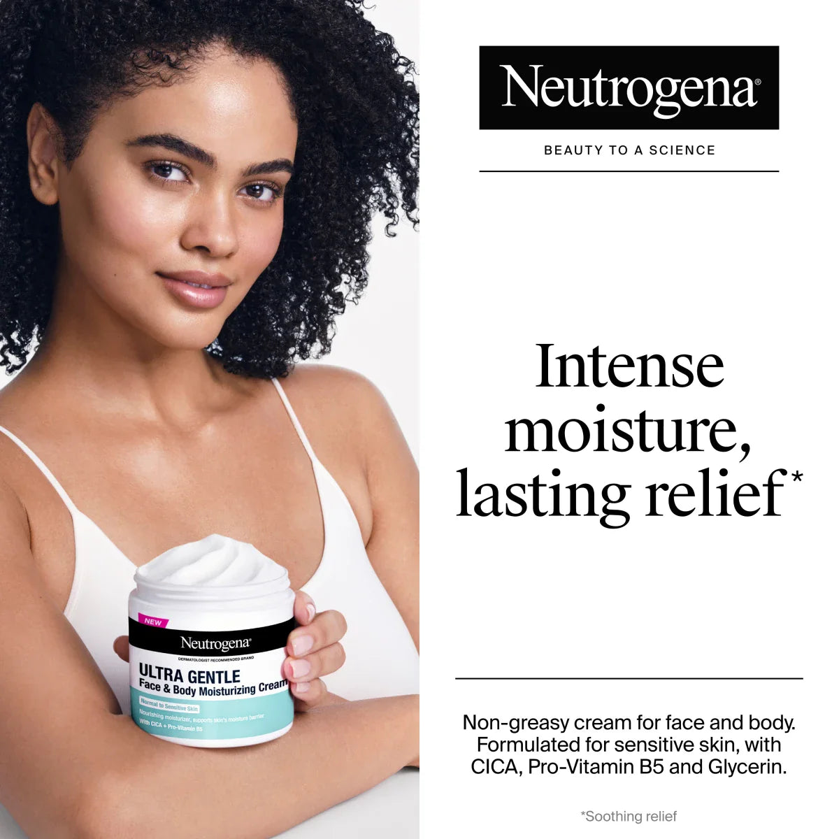 Neutrogena® Ultra Gentle Face & Body Daily Moisturizing Cream, 11 Oz
