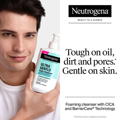 Neutrogena® Ultra Gentle Daily Cleanser, Fragrance Free, 12 Fl. Oz