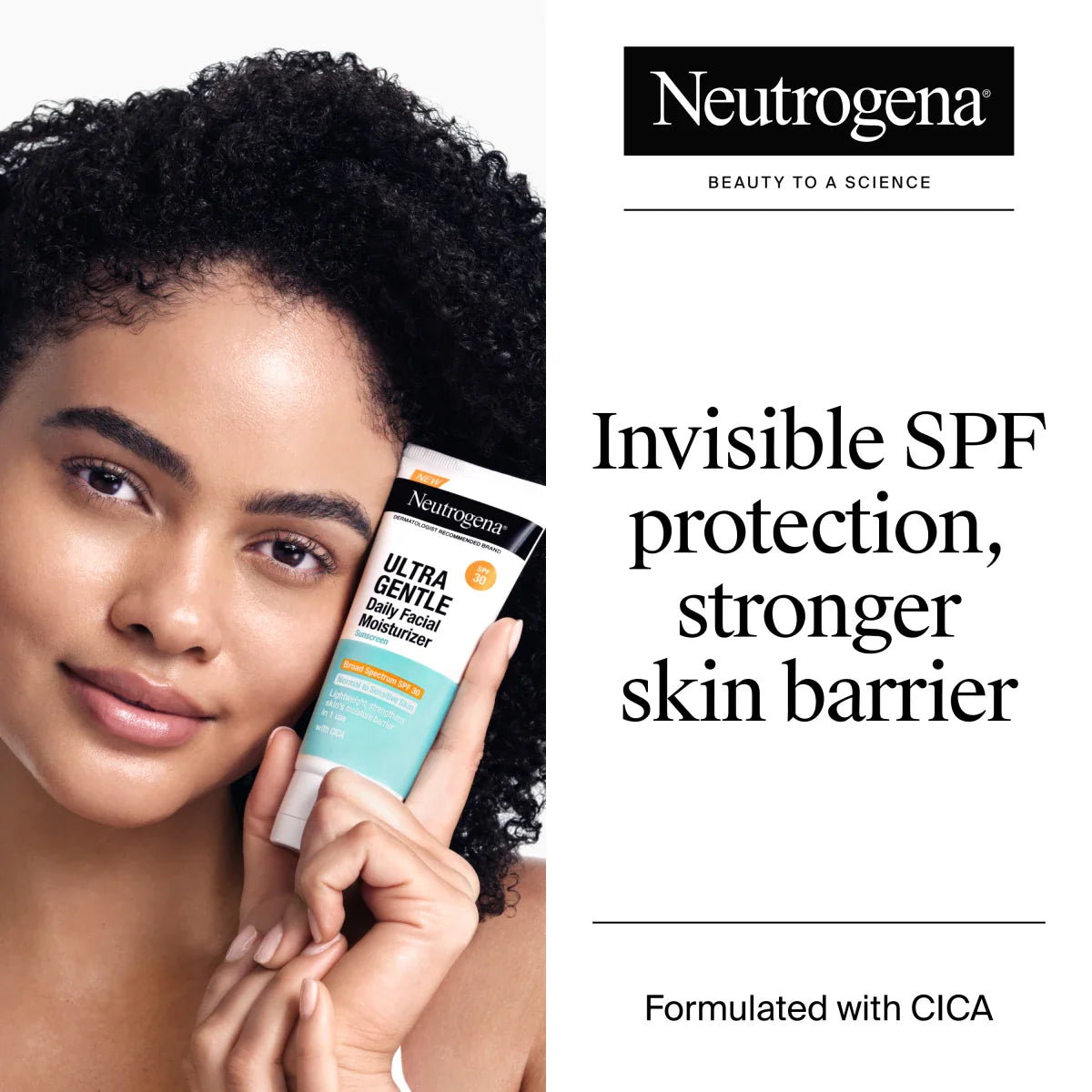 Neutrogena® Ultra Gentle Daily Facial Moisturizer with Broad Spectrum SPF 30, 3.4 Fl. Oz