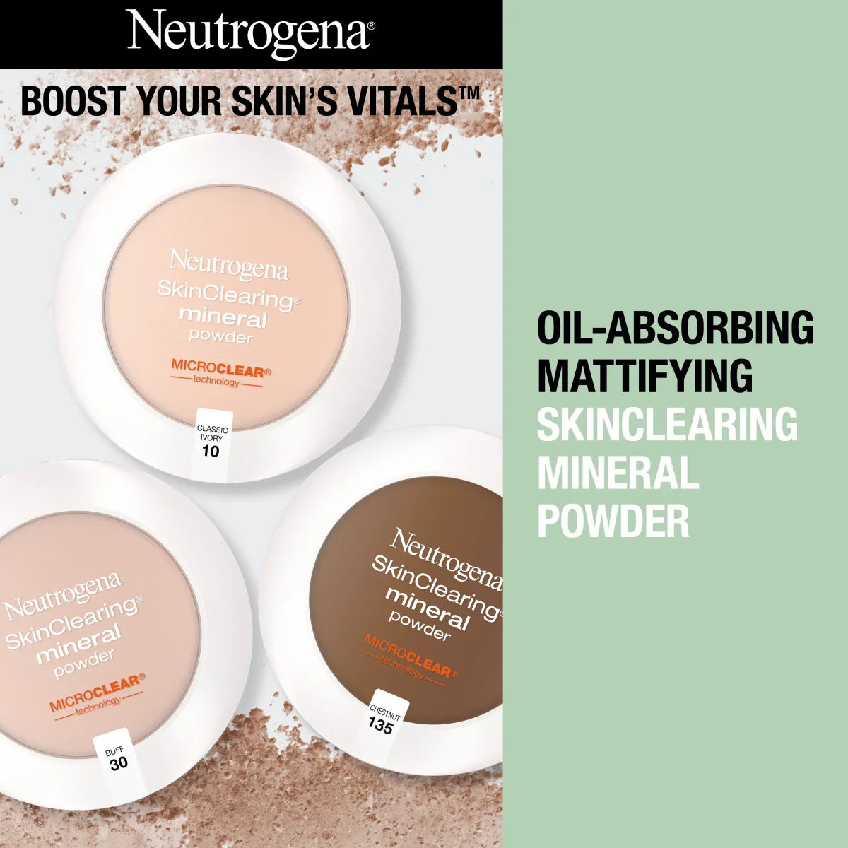 SkinClearing Mineral Powder - Classic Ivory (10)