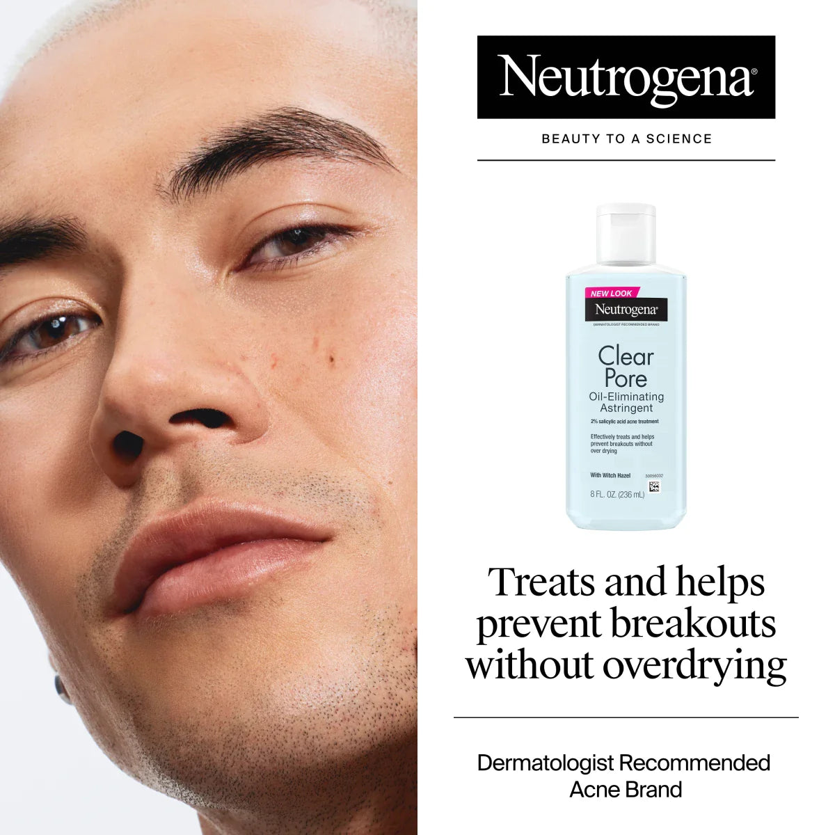 Neutrogena® Clear Pore Oil-Eliminating Astringent, 8 Fl. Oz