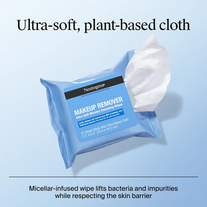 Neutrogena® Makeup Remover Ultra-Soft Micellar Cleansing Wipes. 7 Count