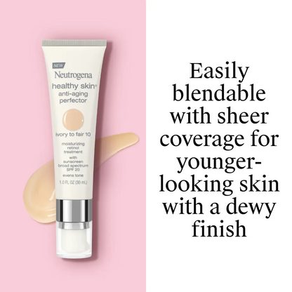 Neutrogena® Healthy Skin Anti-Aging Perfector SPF 20, 10 Ivory Fair, 1 Fl. Oz