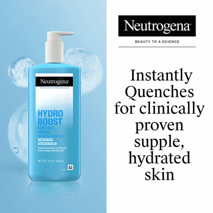 Neutrogena® Hydro Boost Body Gel Cream Fragrance-Free, 16 Oz