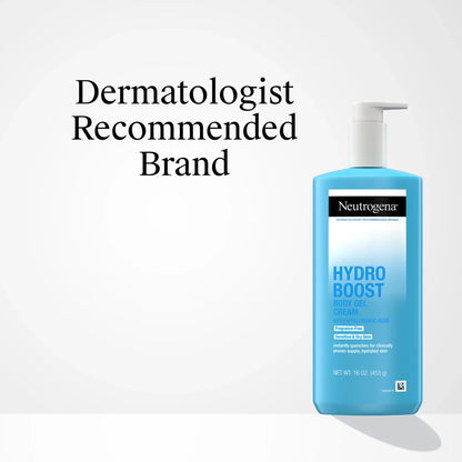 Neutrogena® Hydro Boost Body Gel Cream Fragrance-Free, 16 Oz