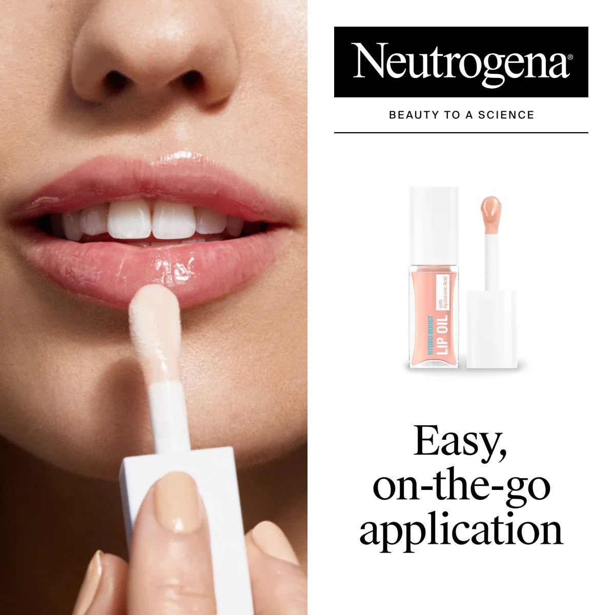 Neutrogena® Hydro Boost Lip Oil, Light Pink, .2 Fl. Oz